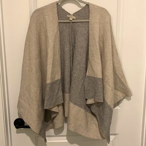 Sweater poncho / cardigan
